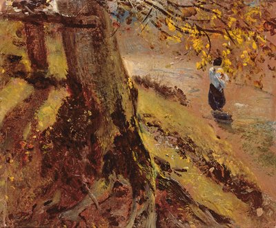 Study of Tree Trunks by John Constable